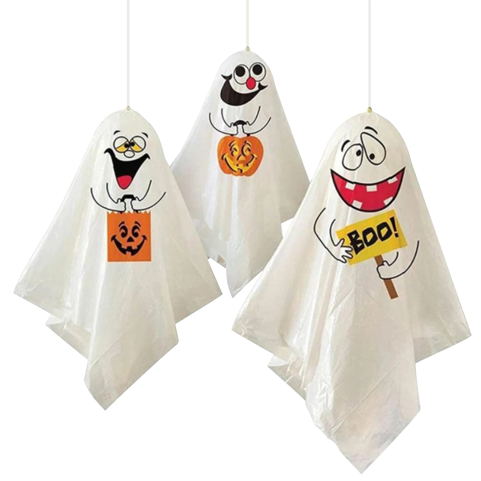 

3pcs Can Be Used As Finger Doll Cake Card Pumpkin Monster Funny Cake Card Pumpkin Monster Holiday Party Decoration