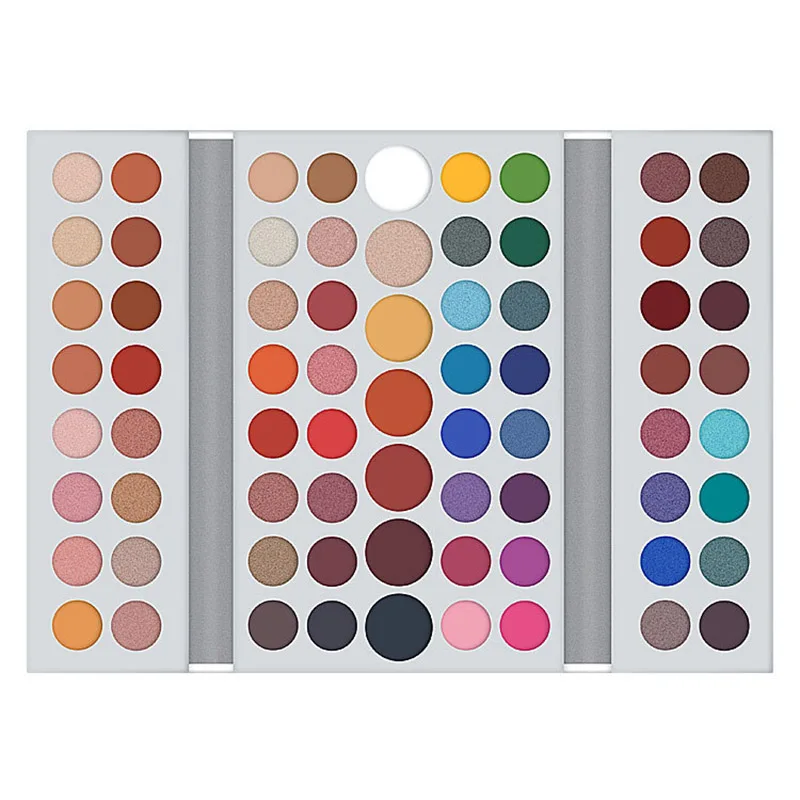 Лучшие 71 цвета матовые тени для век Палитра Макияж порошок макияж лоток QQ99 |