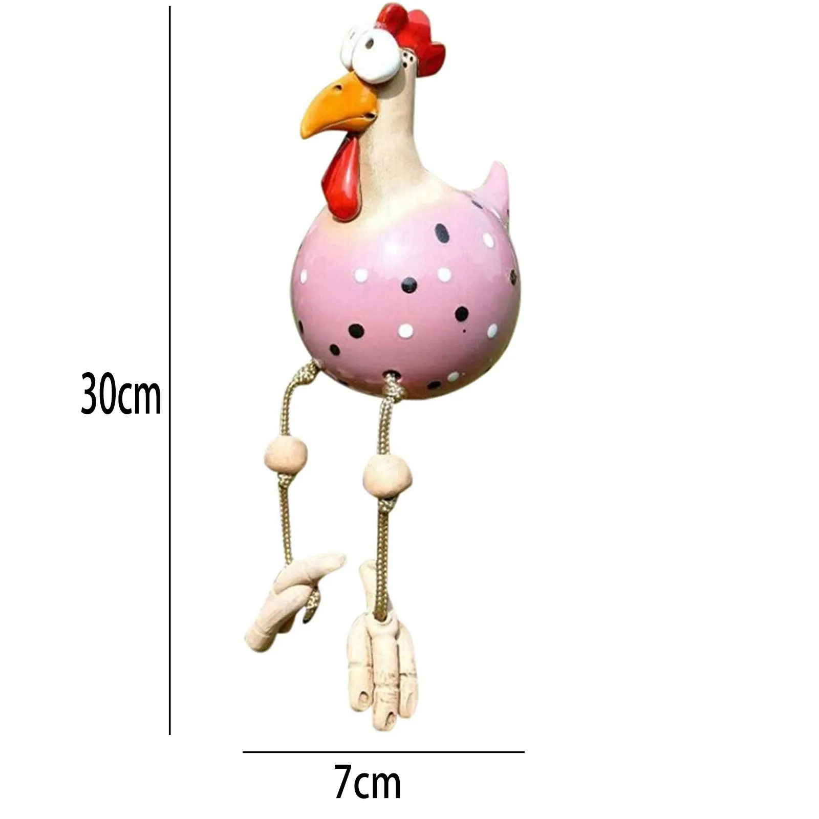 

Ceramic Chicken Hilde Garden Decoration Animal Figure Garden Plug Pottery Figure Handcraft Ornament decoration de jardin Jardin