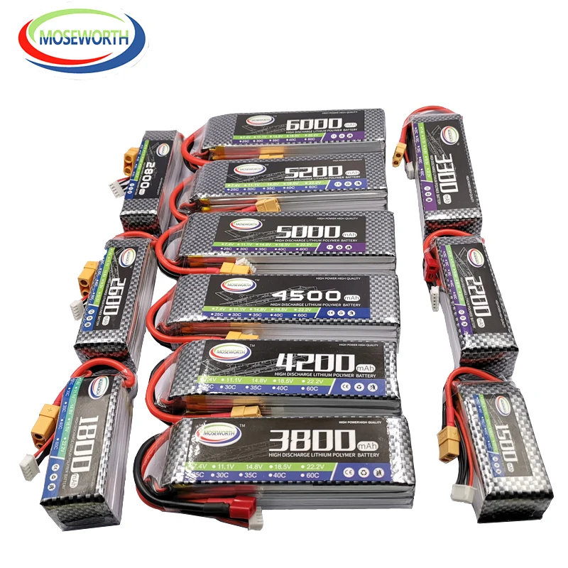 Игрушки с дистанционным управлением LiPo Батарея 4S 14 8 V 3300 мА/ч 60C взрыв 120C для РУ