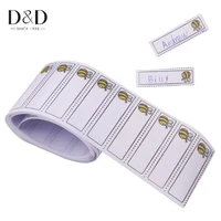 100pcspack iron on bee pattern washable name labels garment fabric tags clothing labels marker set for clothes accessories