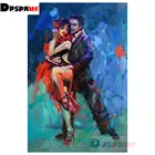 Алмазная живопись Dpsprue, 5d, вышивка крестиком, танец, Алмазная мозаика, украшение для дома, узор для вышивки, подарок другу ручной работы, DK03