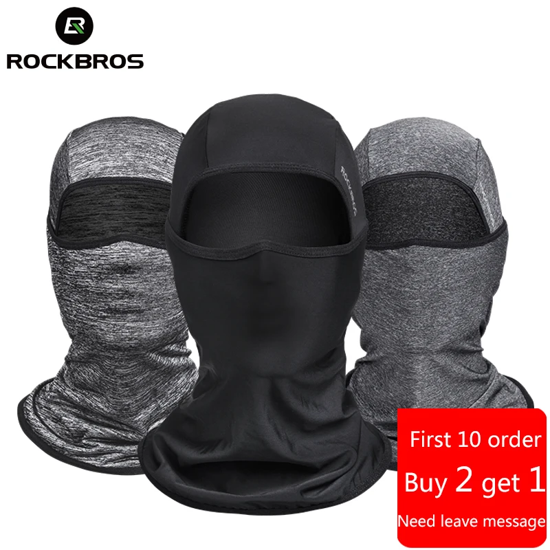 ROCKBROS велосипедная ледяная тканевая Кепка анти УФ солнцезащитная для езды