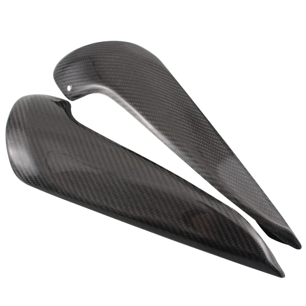 Мотоцикл Настоящее углеродное волокно выхлопной тепловой щит УФ-обтекатель