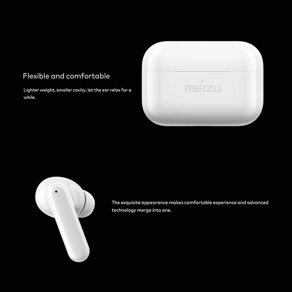 TWS-наушники Meizu POP Pro с поддержкой Bluetooth и сенсорным управлением | Электроника