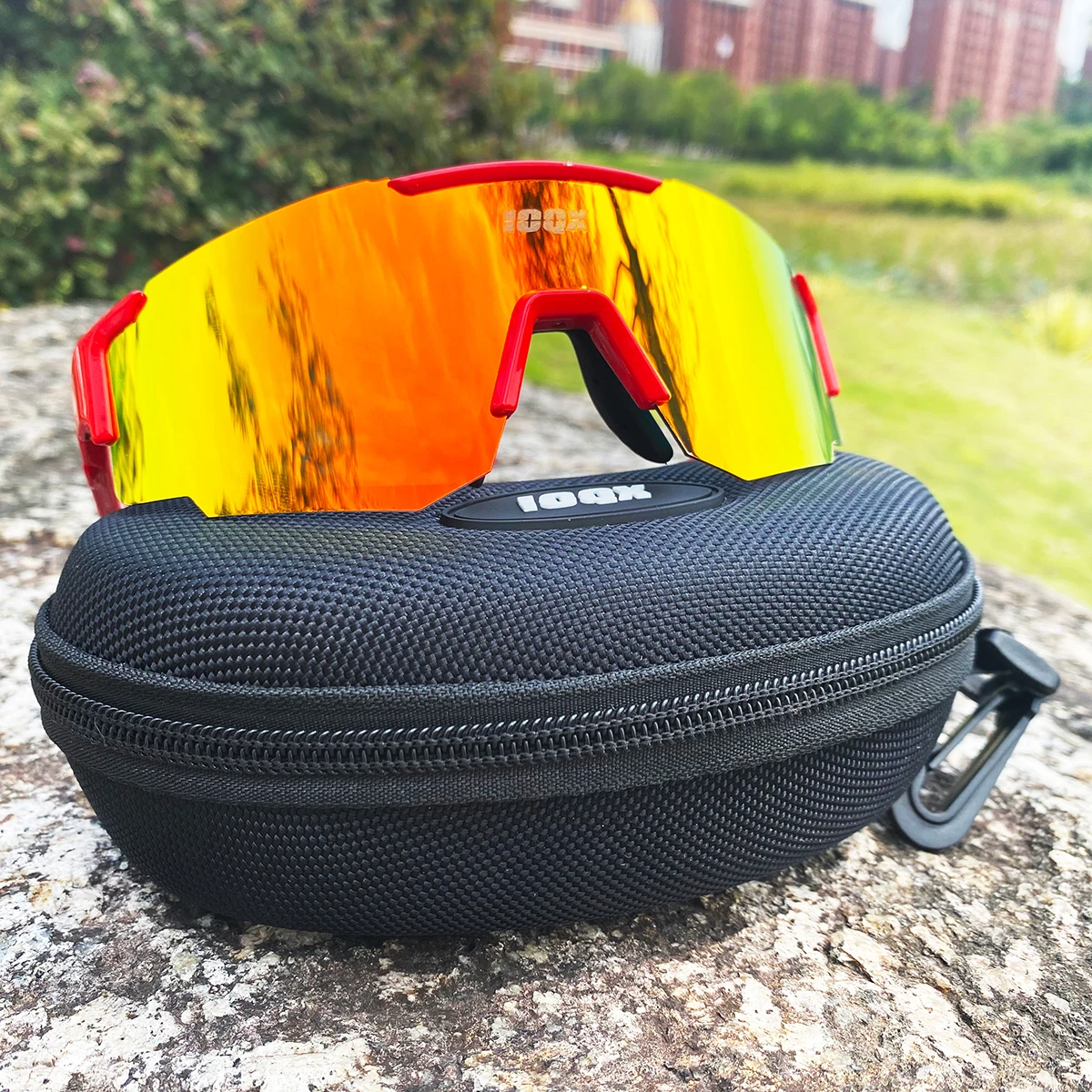 3 Lens polarized Outdoor Sports Bike Bicycle Sunglasses Gafas MTB Cycling Glasses Eyewear Peter Goggles eyeglass images - 6