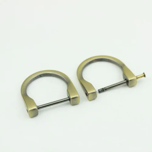 20Pcs 25mm Detachable O Dee Ring Buckles for Bag Belt Clasp Handbag Shoulder Strap Clip DIY Leather Crafts Hanger