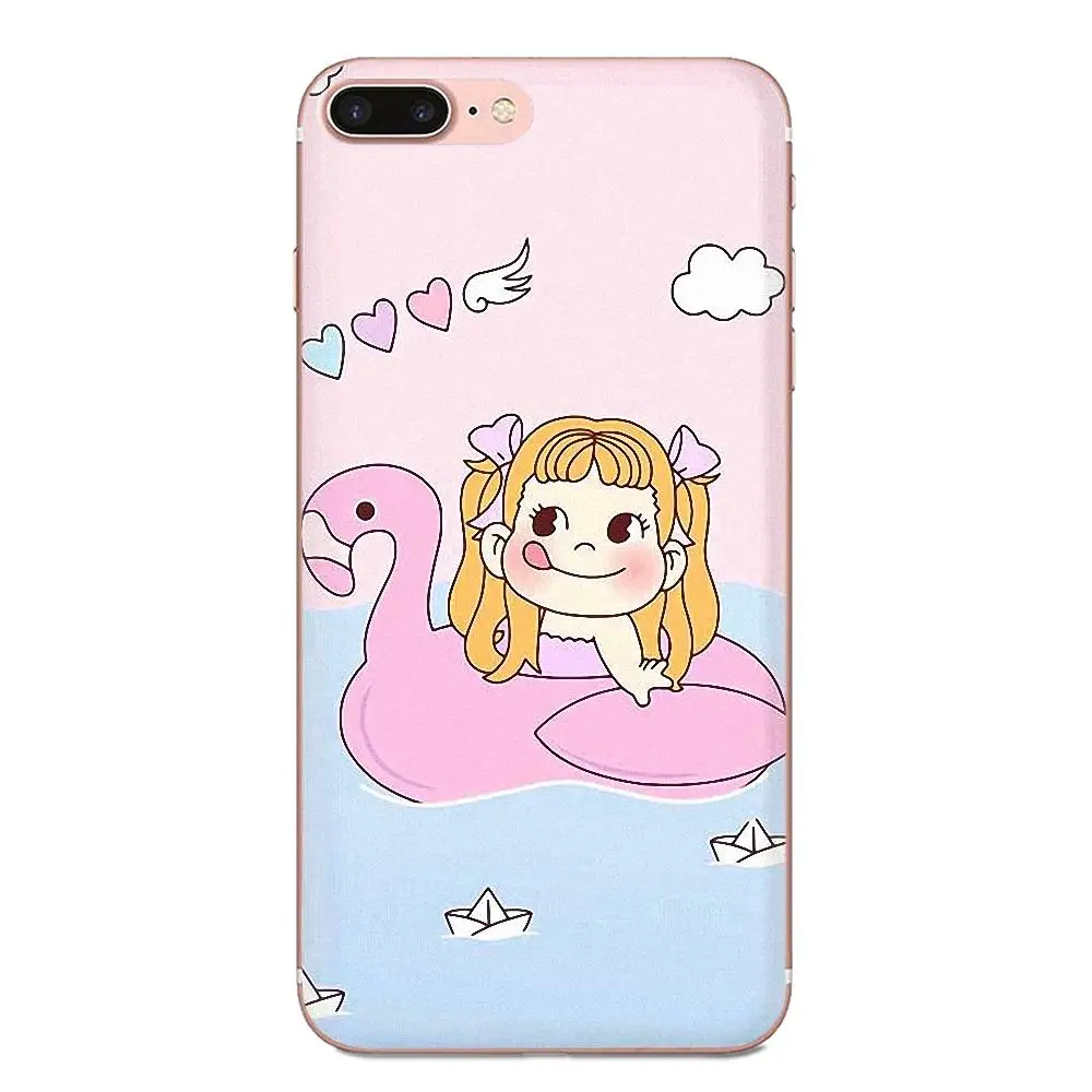 Cute Cartoon Peko For Huawei Honor Mate 7 7A 8 9 10 20 V8 V9 V10 G Lite Play Mini Pro P Smart Soft TPU Cases Capa | Мобильные