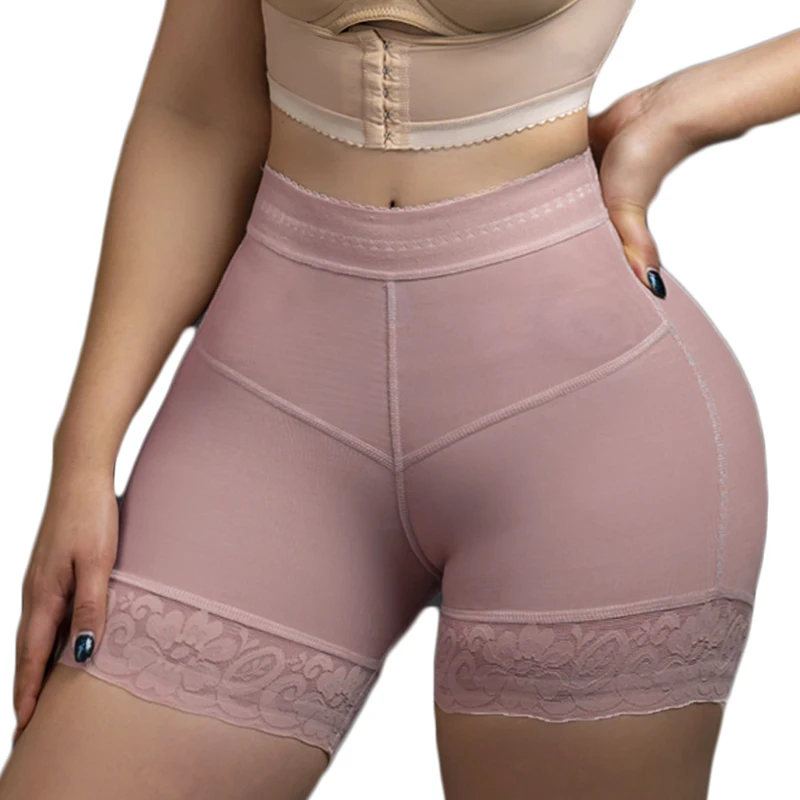 Women Shapewear Butt Lifter Shorts Bbl Panties Skims Colombian Fajas High Waist Tummy Control Body Shaper Slimming Girdles Spanx