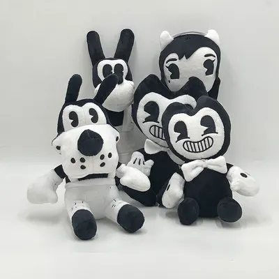 

Thriller Game Bendy And The InkMachin Halloween Gift Soft Plush Toy Doll Children's Stuffed Toys