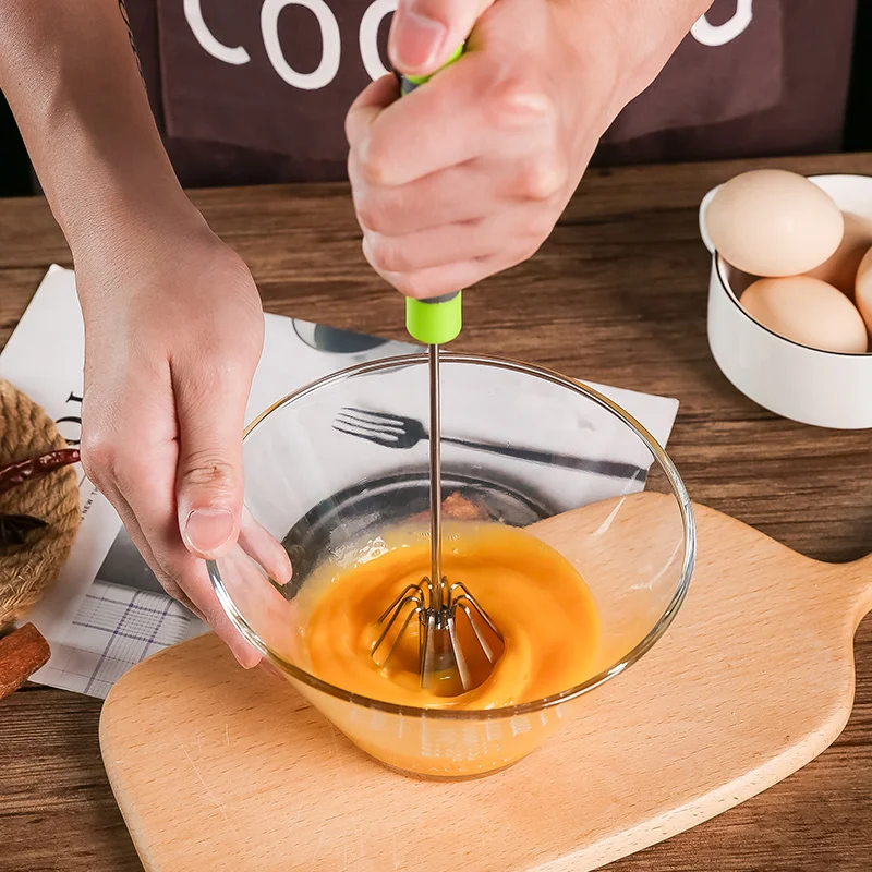 Миксер из нержавеющей стали легкая вращающаяся пенопластовая машина ручной