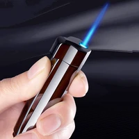 octagonal cylindrical side hitting and pressing type fire lighter windproof and straight hair for creative people