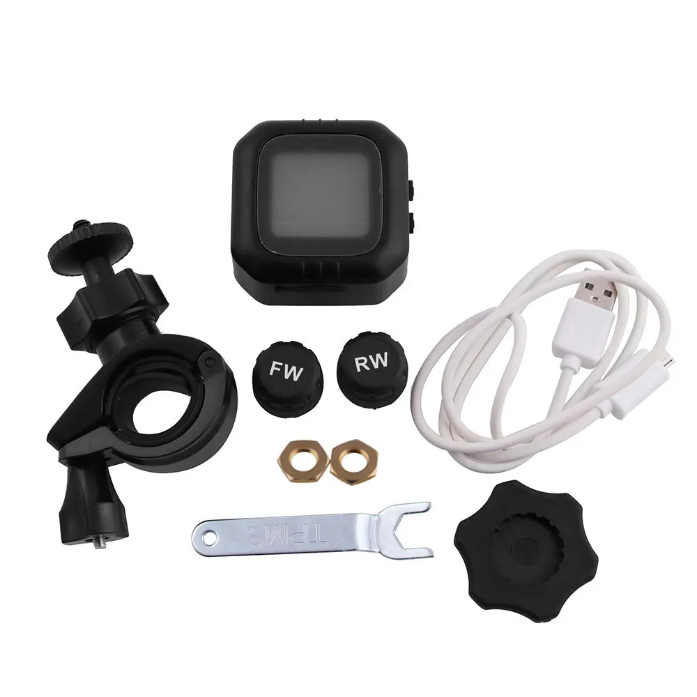 

External Tire Pressure Motorcycle Waterproof Wireless High Precision Motorcycle Universal Tire Pressure Detector