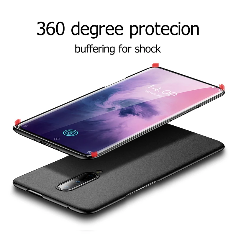 For Nord2 Case On Shockproof Hard Plastic Ultra Slim Matte Cases For OnePlus 6 6T 7T 8T 9R 7 8 9 10 Pro Nord 2 N100 N10 5G Cover