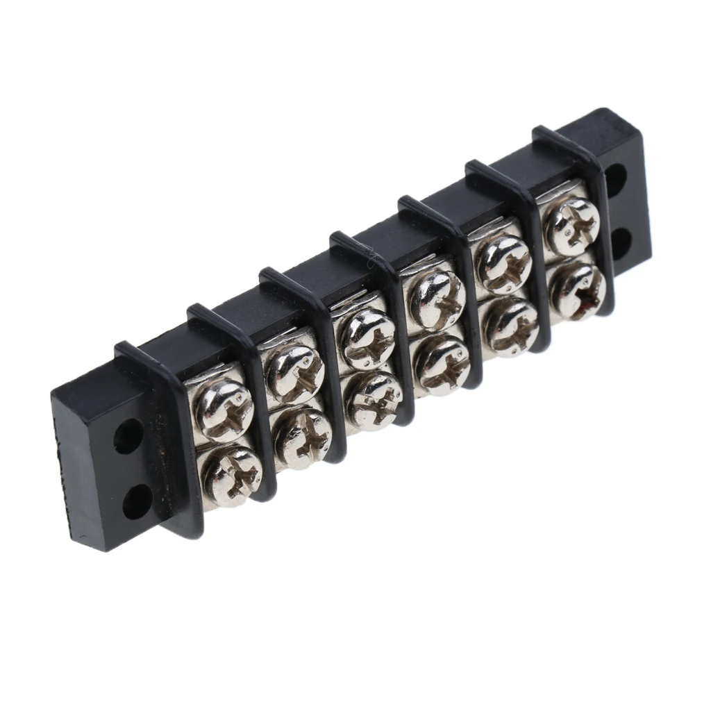 

AC 450V 30A Double Rows 6-Position Screw Terminal Barrier Block