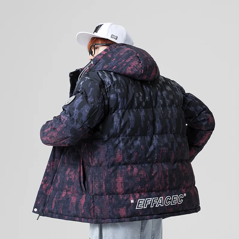 

Mens Winter Down Jacket 2020 New Fashion Korea Style Hooded Warm Waterproof Jackets White Duck Down Casual Loose Jacket Men