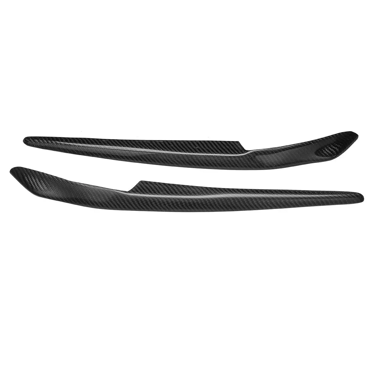 Головной светильник веки брови накладка из углеродного волокна для Защитные