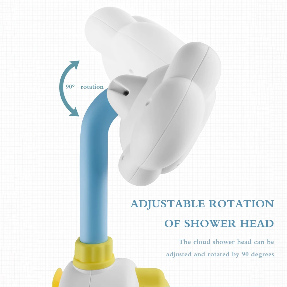 

Baby Bath Toy Cute Cartoon Light Music Sprinkler Water Splash Ball Kids Baby Bath Pool Toy Light Funny Toy