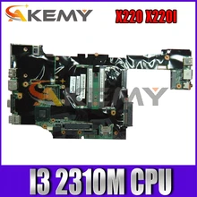 Akemy Suitable For Lenovo ThinkPad X220 X220I Laptop Motherboard FRU 04Y1842 04W06960 4W3302 04W2123 CPU I3 2310M Work