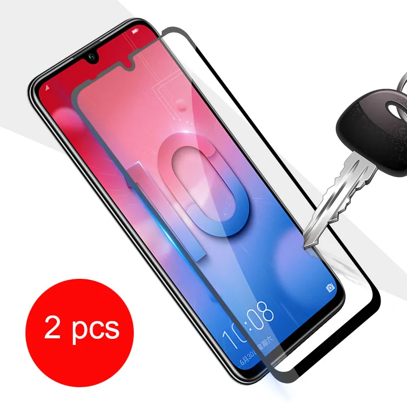 Закаленное стекло с полным покрытием для Huawei Y5 Y6 Y7 Y9 2019 Honor 8A 8C 8S 10i 10 Lite 9 20 Pro защита