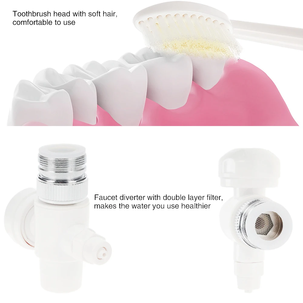 Ирригатор для полости рта СПА вода Семья зубная нить Уход за зубами щетка набор