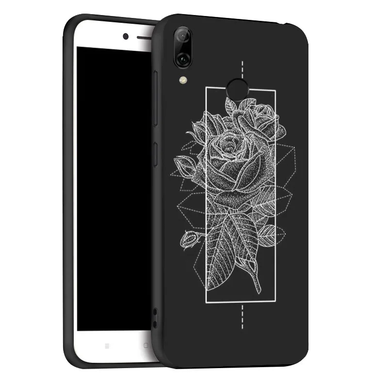x074 3D DIY чехол с рисунком для huawei P Smart Plus Z Мягкий силиконовый чехол TPU чехол для задней панели huawei nova 3i 3 4 чехол-бампер - Цвет: x074