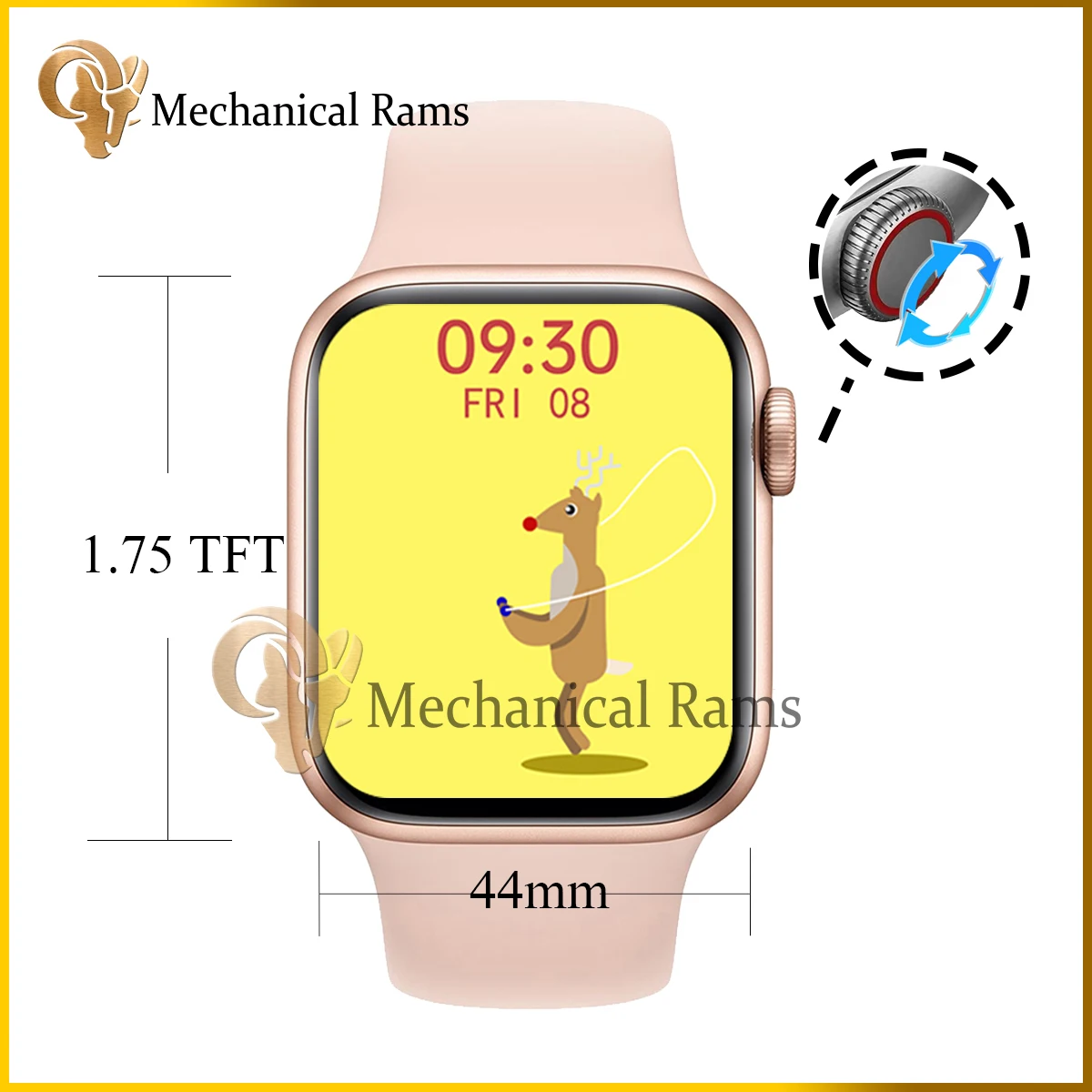 

IWO 14 оригинальный 2021 T55 + смарт-часы для мужчин и женщин монитор сердечного ритма Bluetooth серии 6 для xiaomi ios Android PK t55 t500 600 pro