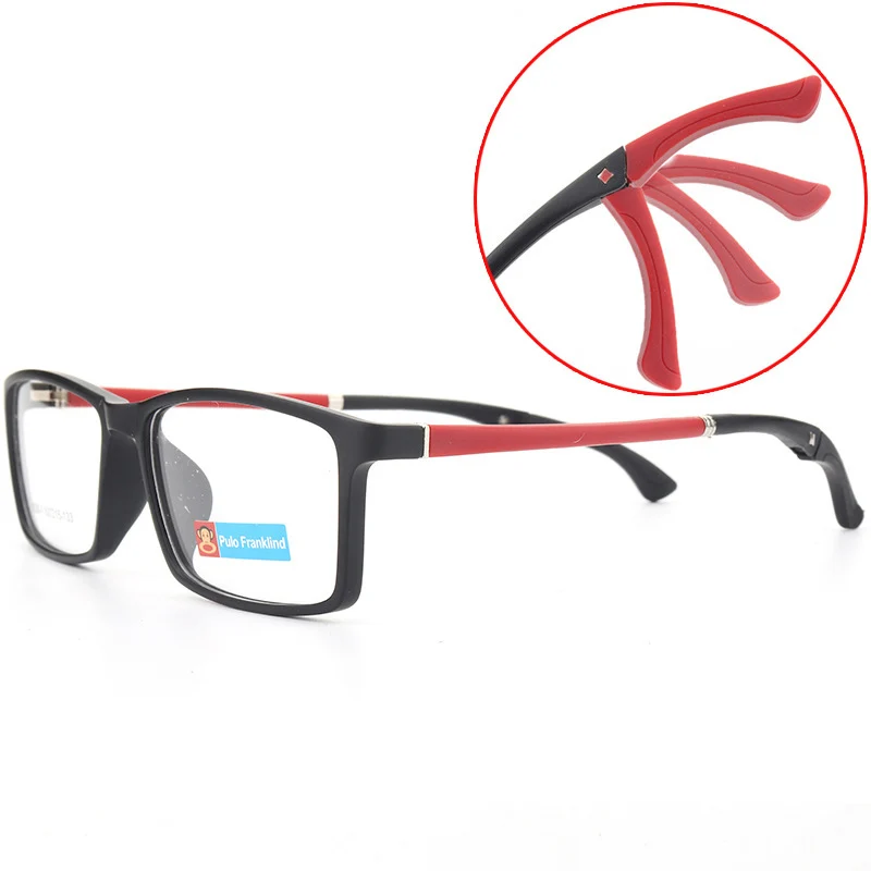 

Fashion Men Sport Optical Glasses Frame Non-Prescription Eyewear Spectacles Frames Vintage Rectangle Replaceable Lens Eyeglasses