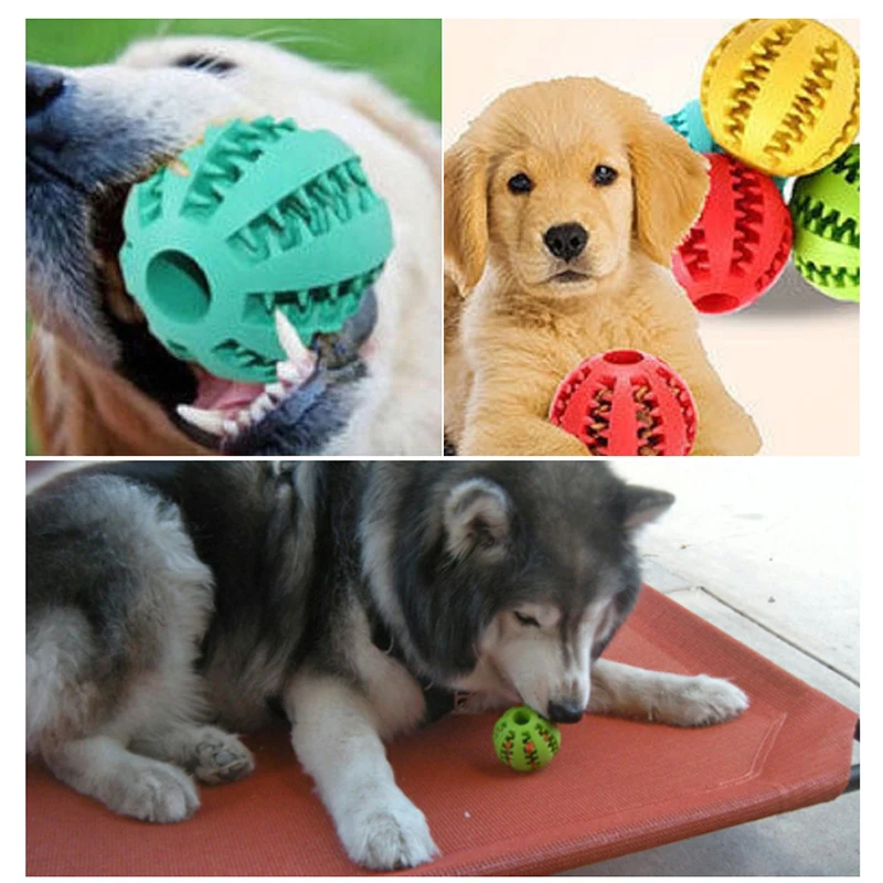 Прочный резиновый материал жевательные зубные протезы для собак и щенков чистые