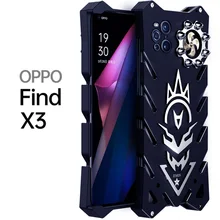 Find X3 Powerful Shockproof Screw Metal Case For OPPO Find X3 Pro Find X3 NEO Lite Aluminum Phone Cases