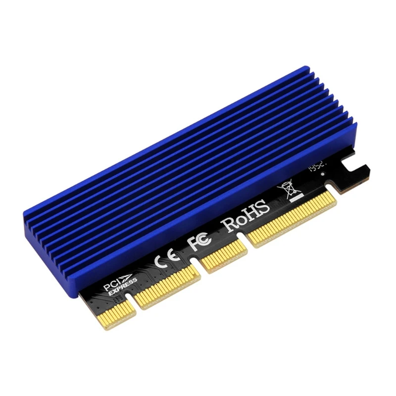 

M.2 Nvme Adapter Card Internal SSD Solid State Hard Drive with Aluminum Radiator