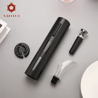 xiaogui electric wine bottle opener battery cork reamer tinfoil knife kitchen tools american family set