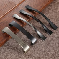 american style brushed nickel cabinet door handles curve kitchen cupboard pulls and knobs drawer furniture handle hardware