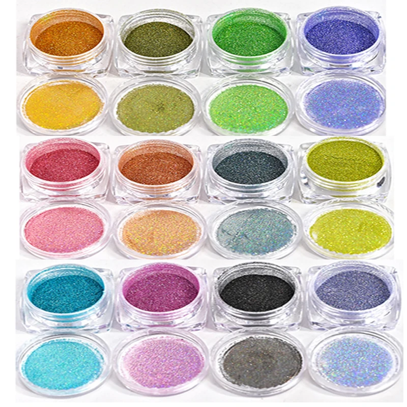 

12colors iridescent glitter nail fine powder holo dust rainbow laser holographic nail powder manicure supplier *1pcs #FT&170