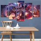 5 шт., декоративные настенные картины Лига Легенд