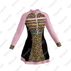 Женская трикотажная юбка с длинным рукавом, для триатлона