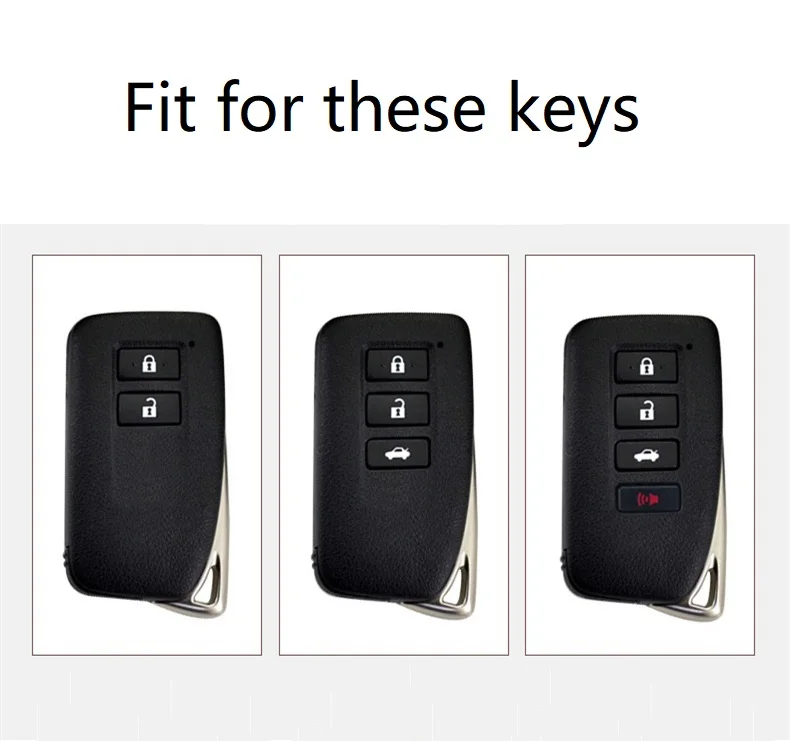 Чехол для автомобильного ключа из алюминиевого сплава защитный чехол держатель