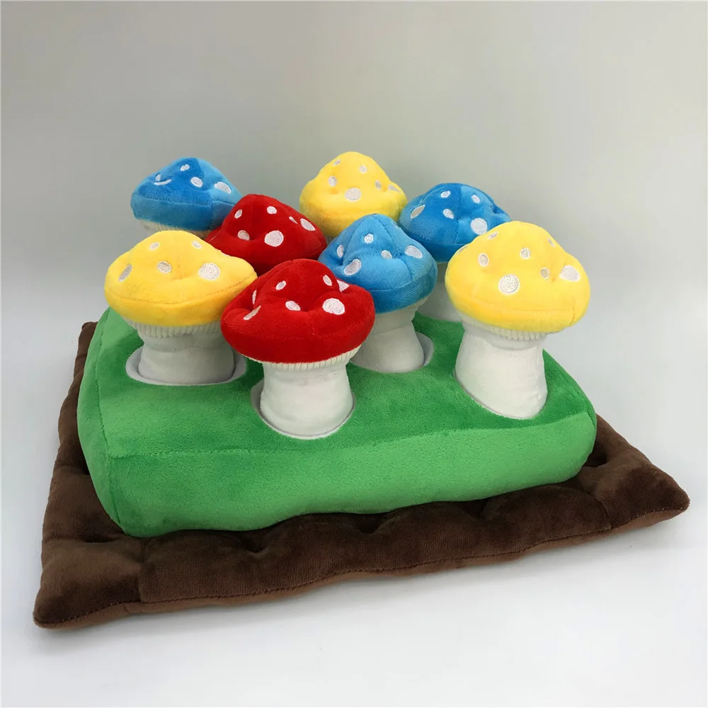 

8 шт., детские развивающие игрушки в виде грибов, моркови