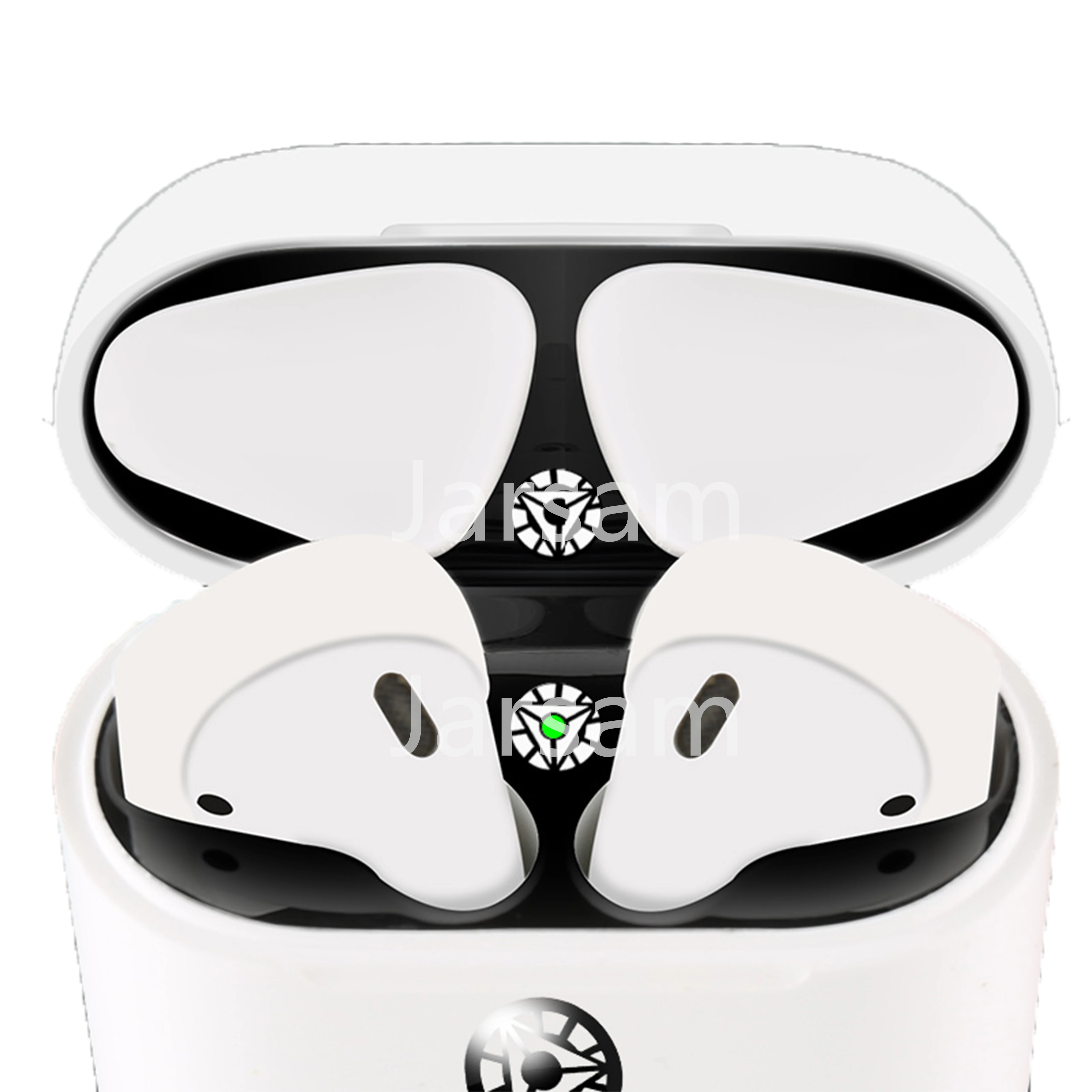 Горячая Распродажа, металлическая Пылезащитная наклейка для Apple AirPods, чехол, пылезащитная защитная наклейка, защитная пленка, аксессуары для Air Pods