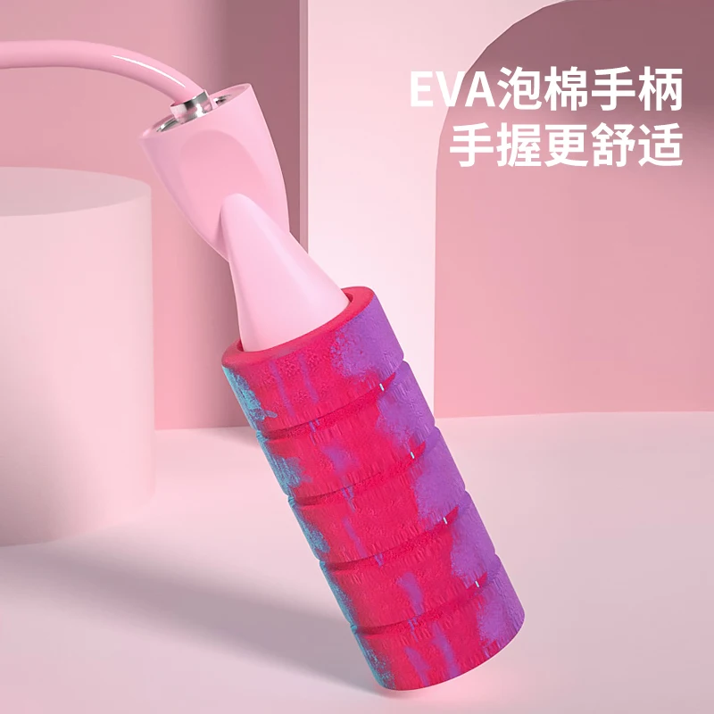 저렴한 운동 장비 점프 로프 휴대용 줄넘기 체중 감량 체육관 훈련 점프 로프 홈 실내 Cuerda 살타르 홈 운동 DF50TS