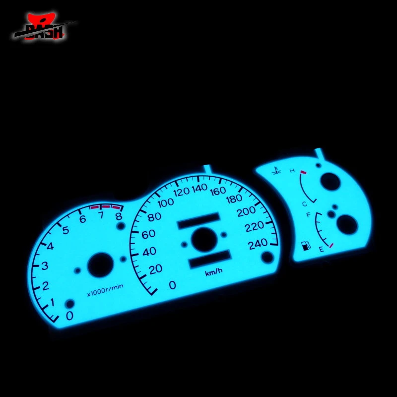 DASH EL Gauge полностью Светящийся синий зеленый ручной трансмиссия для Lancer 1993 1996