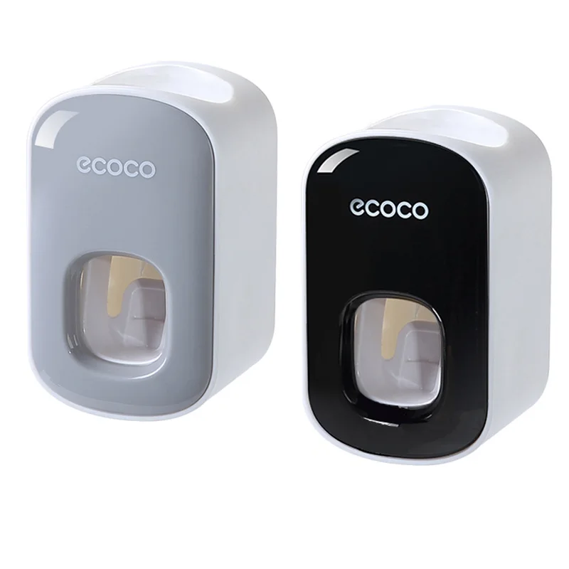 

Wall Mount Automatic Toothpaste Dispenser Bathroom Accessories Set Toothpaste Squeezer Dispenser Bathroom Toothbrush Holder Tool