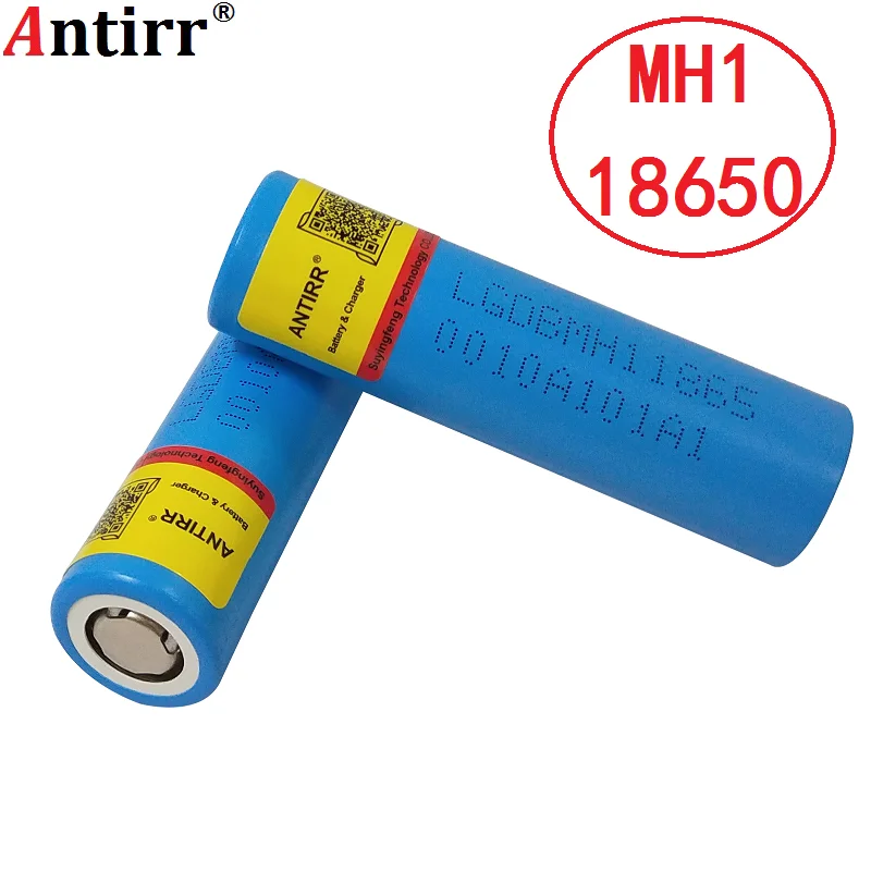 100% Оригинальный LG 18650 3 7 В INR18650 MH1 3200 мАч аккумуляторная литиевая батарея 10A