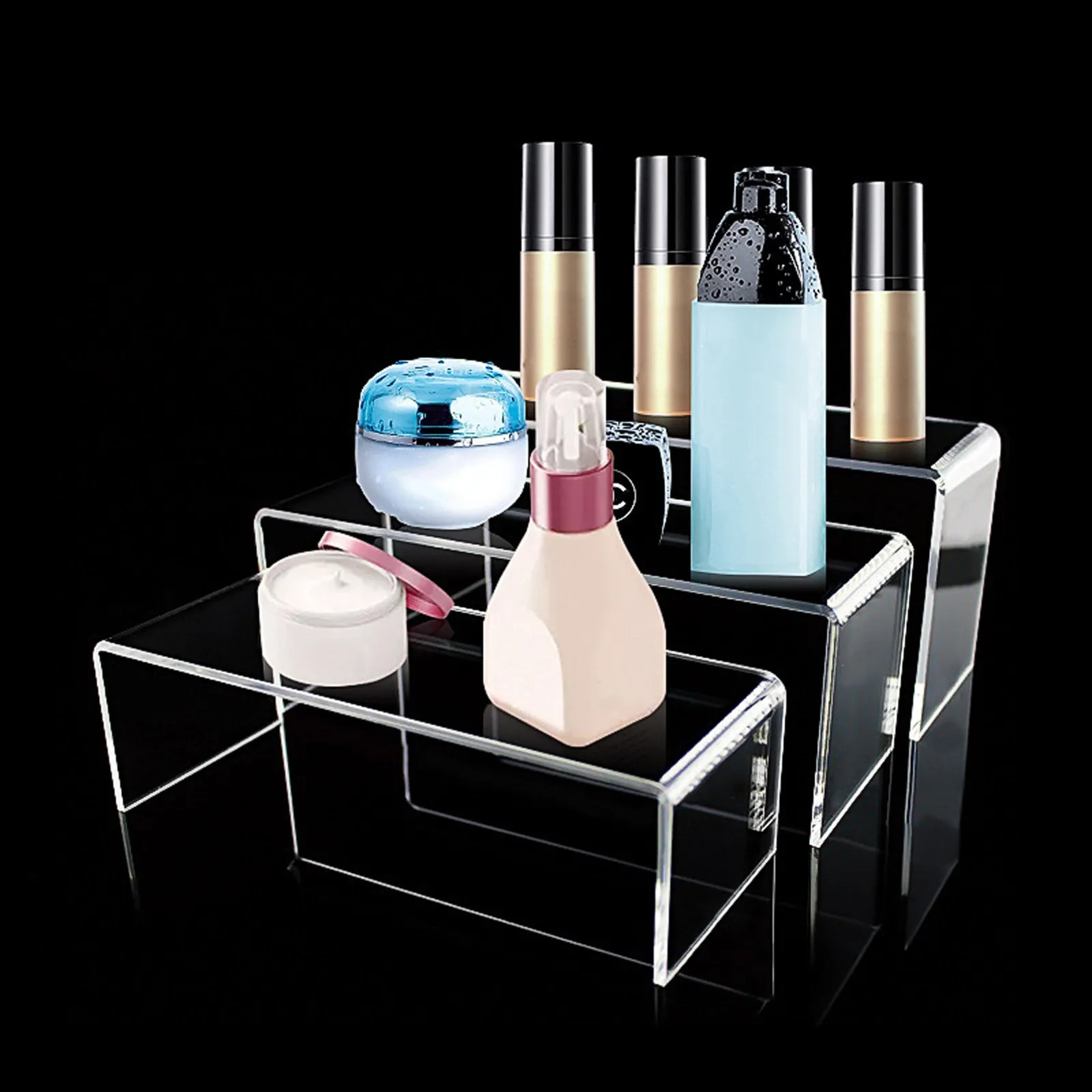 

Storage Holder Clear Acrylic Book Photo Display Rack Holder Clear Acrylic Display Racks, Shelf Display Mounts For Figurines#G30