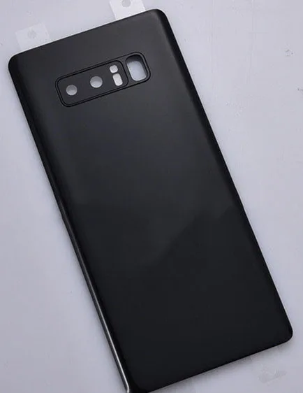 Задний стеклянный объектив для Galaxy Note 8 корпус аккумуляторной батареи серая