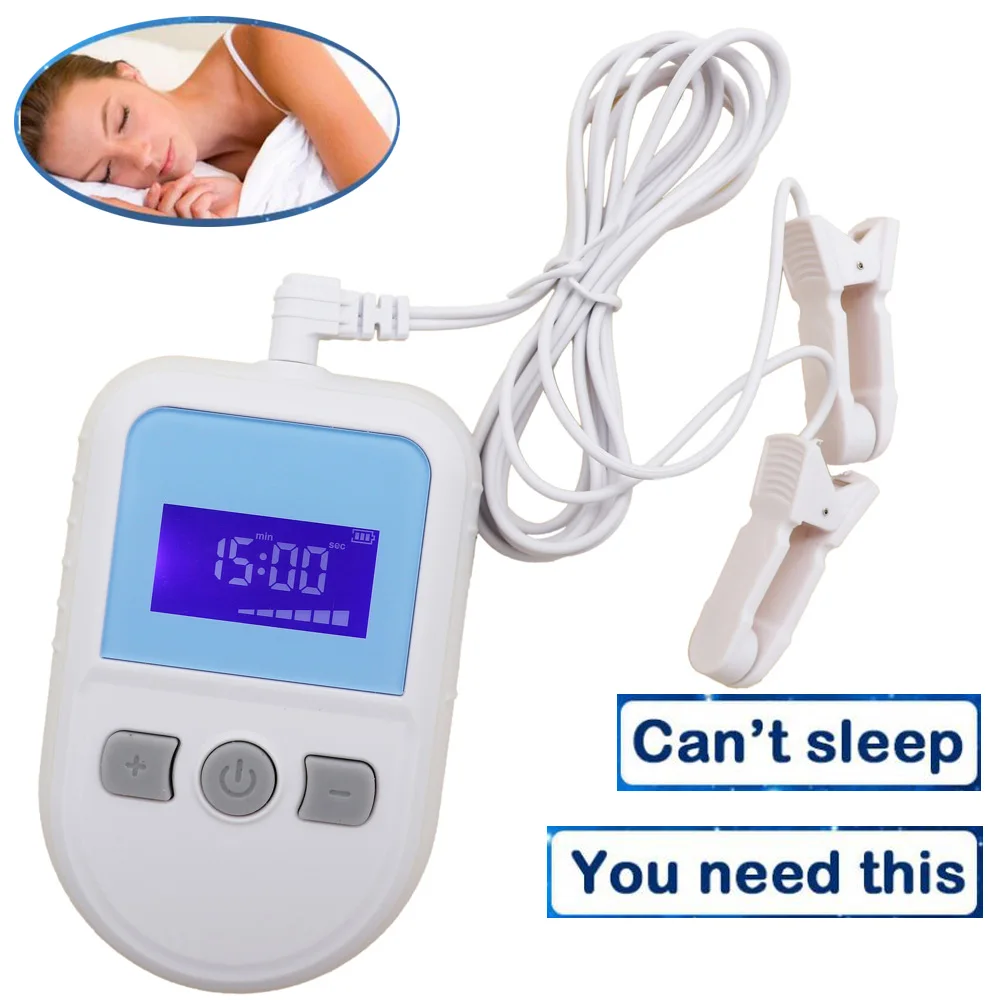 

Anti Sleep Aid Insomnia Electrotherapy CES Stim Device for Anxiety and Depression Cure Migraine Neurosism Anti Sleep Aid Inso