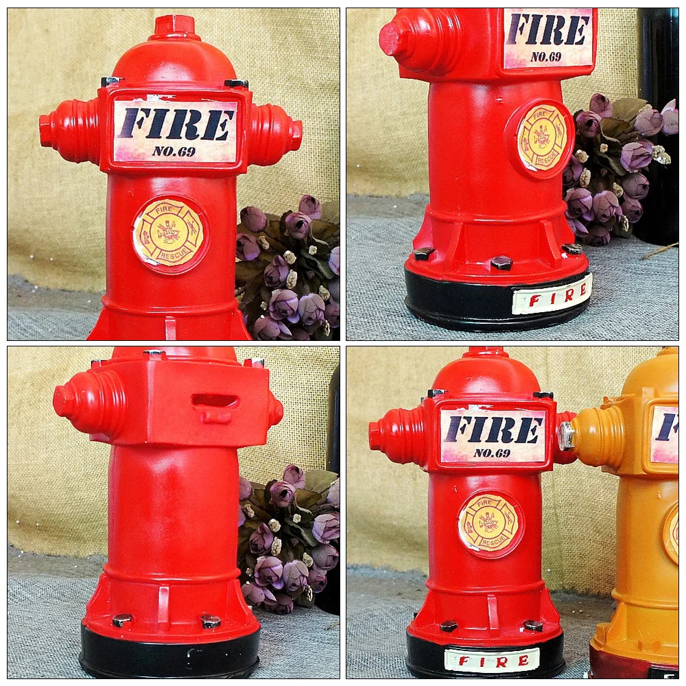 

1pc Fire Hydrant Shaped Piggy Bank Coin Bank Lovely Money Bank Ornament