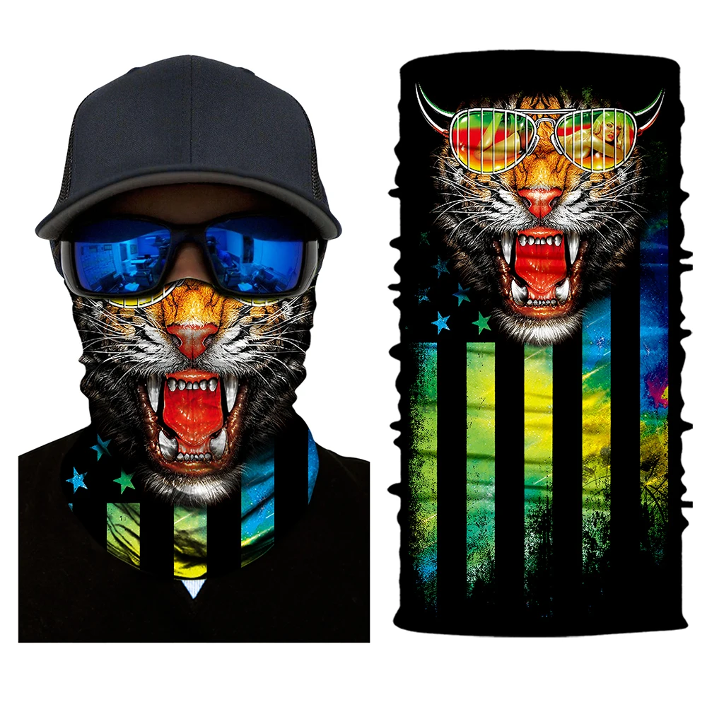 Страшная маска для фестиваля Хэллоуина велосипедные маски лица с черепом скелет