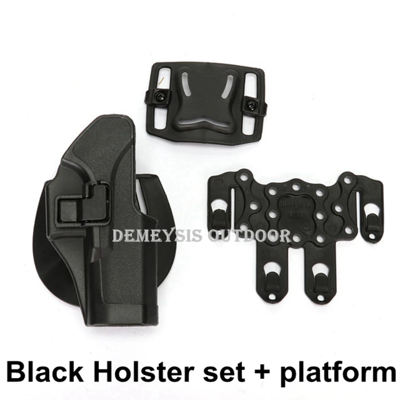 Тактическая Боевая поясная кобура Охотничий пояс для GLOCK 17 19 22 23 31 32