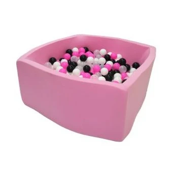 Сухой бассейн &quotКвадро. Розовая пантера&quot розовый 40 см + 200 шариков (розовый